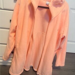 Columbia Soft Peach Fleece Jacket
